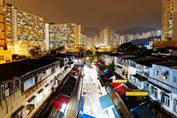 Hongkong tradtional market — Stock Photo, Image