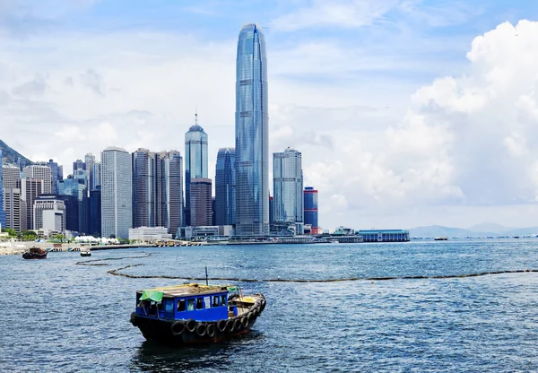 Port w Hongkongu — Zdjęcie stockowe