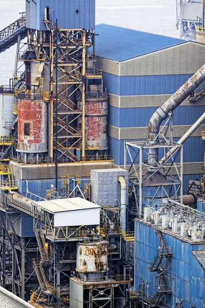 Cementfabrik — Stockfoto