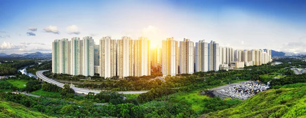 Öffentliche Immobilien in Hongkong — Stockfoto
