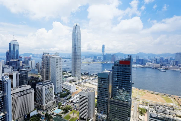 Modern Buildings in finance district — Stock Photo, Image