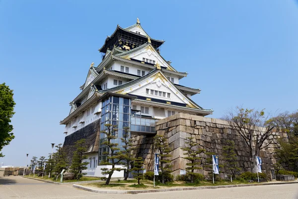 Osaka castle — Stock Photo, Image