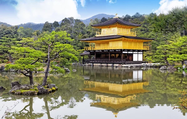 Templo de Kinkakuji — Fotografia de Stock