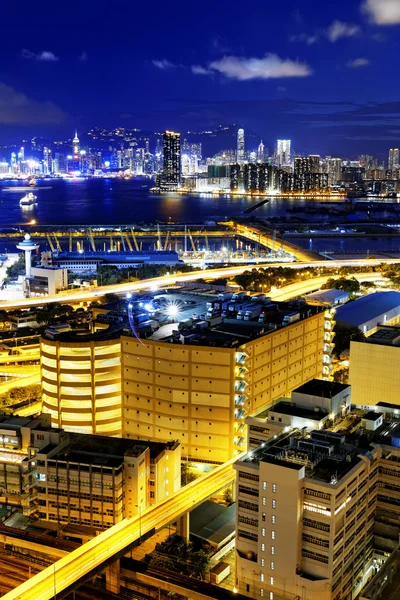 Noche de Hong Kong — Foto de Stock