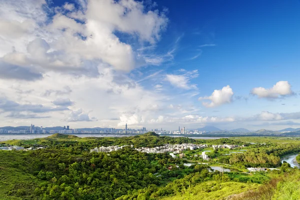 Hong kong Landschaft — Stockfoto