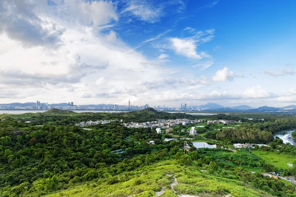 Hong kong Landschaft — Stockfoto