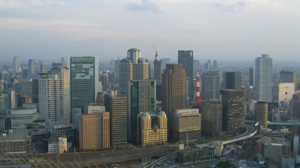 Osaka, Japán — Stock videók