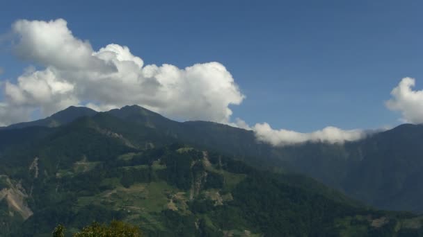 Montagnes en Taiwan 