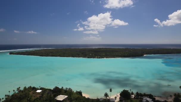 Maupiti Lagoon — Stock videók