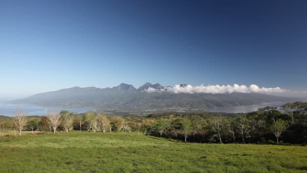 Vollständige Ansicht von Tahiti — Stockvideo