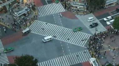 cross Shibuya-yürüyüş