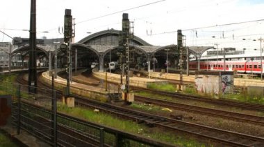 Köln Merkez tren garına