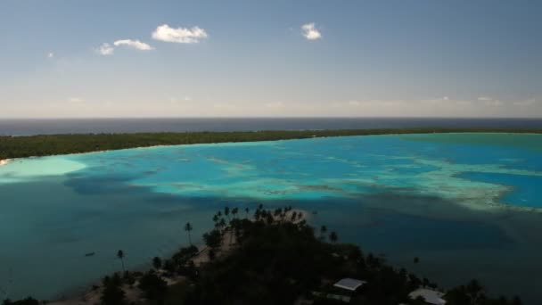 Maupiti Lagoon — Stock videók