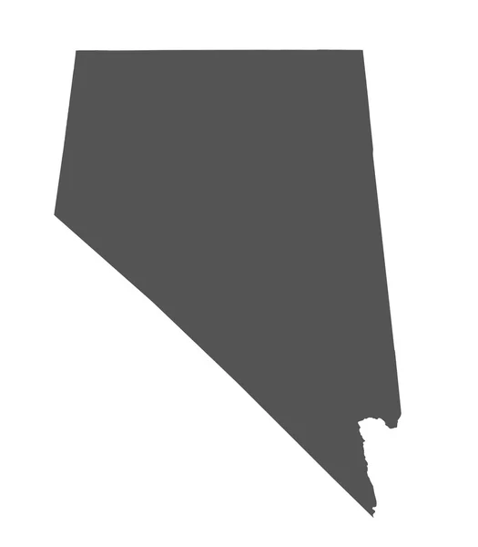 Mapa de Nevada - Estados Unidos —  Fotos de Stock