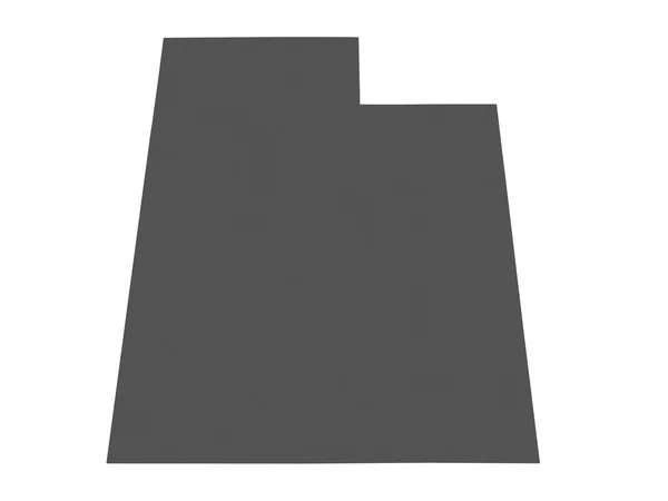 Mapa de Utah - Estados Unidos — Foto de Stock
