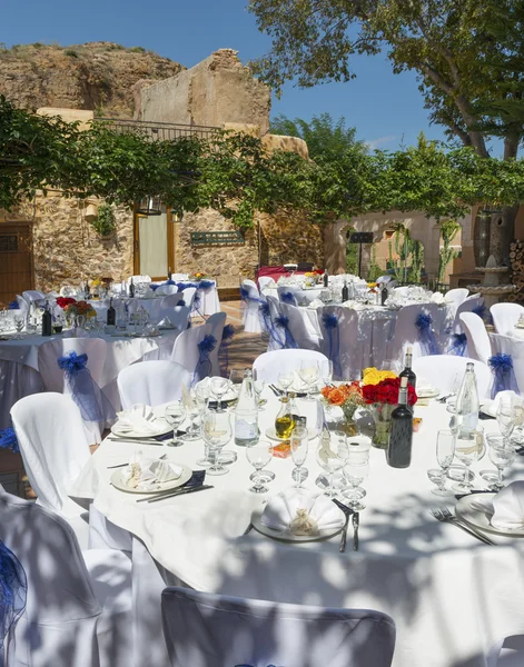 Wedding reception in Spain — Stock Photo, Image