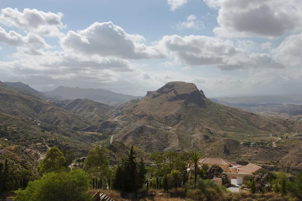 Uitzicht vanaf cortijo cabrera — Stockfoto