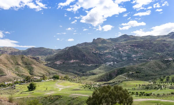 Widok na cortijo grande w kierunku cortijo cabrera — Zdjęcie stockowe