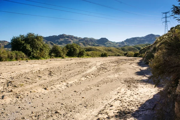 Letto del fiume a Turre — Foto Stock