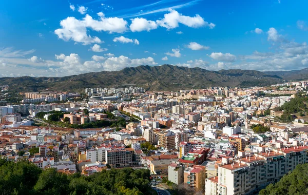 Vista sobre la ciudad de Málaga —  Fotos de Stock