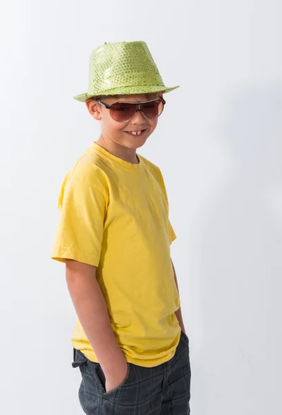 Young Boy Posing — Stock Photo, Image