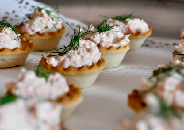 Finger Food at a Wedding reception — Stock Photo, Image