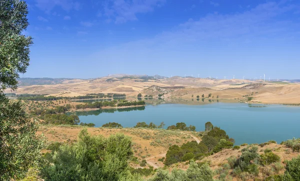 Ardales Reservoir and Lakes — Stock Photo, Image