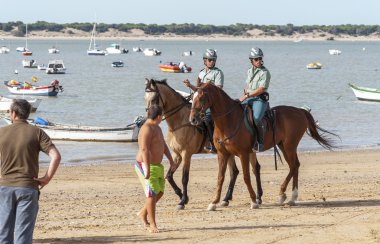 sanlucar de barrameda beach at yarışı 8 Ağustos 2013