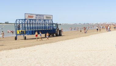 sanlucar de barrameda beach at yarışı 8 Ağustos 2013