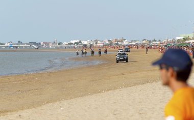 sanlucar de barrameda beach at yarışı 8 Ağustos 2013