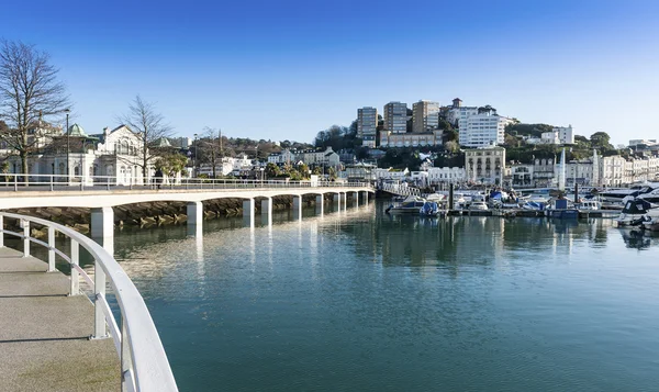 Porto interior de Torquay — Fotografia de Stock