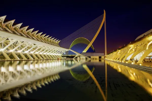 Ciudad de las artes y la ciencia — Foto de Stock