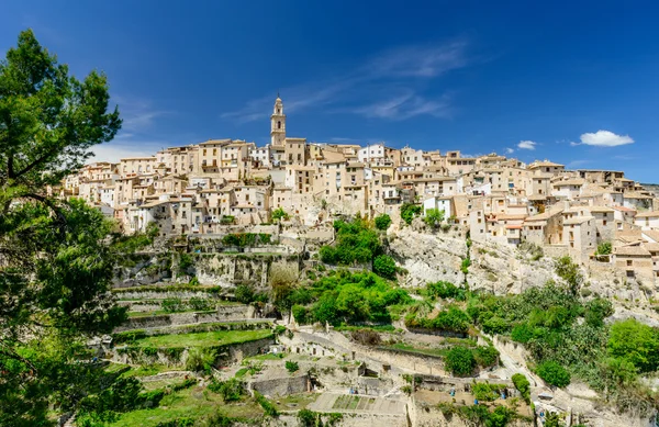 Bocairent mittelalterliche Stadt — Stockfoto