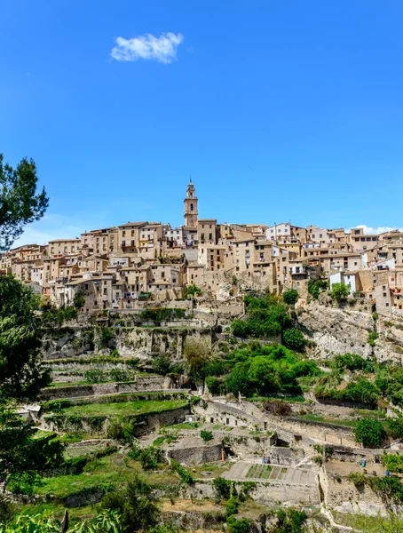 中世の町は bocairent — ストック写真