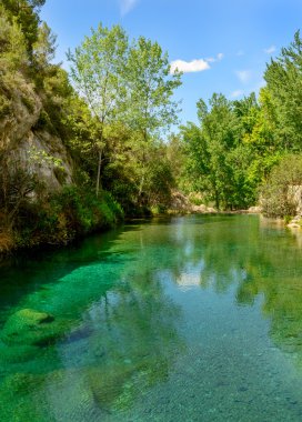 Pou clar nehir ve şelale
