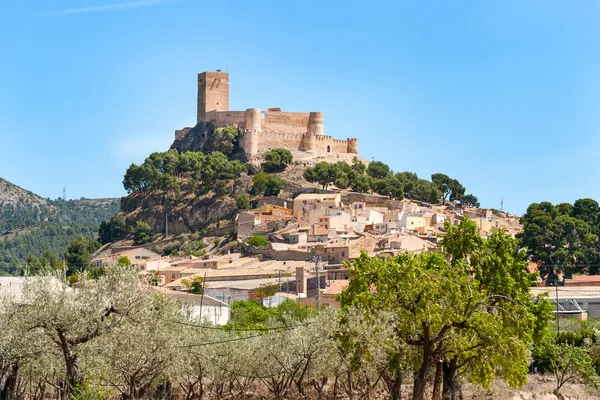 Città e Castello di Biar — Foto Stock