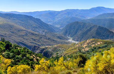 Görünüm alpujarras Dağları