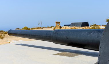 castillito, silah bataryaları