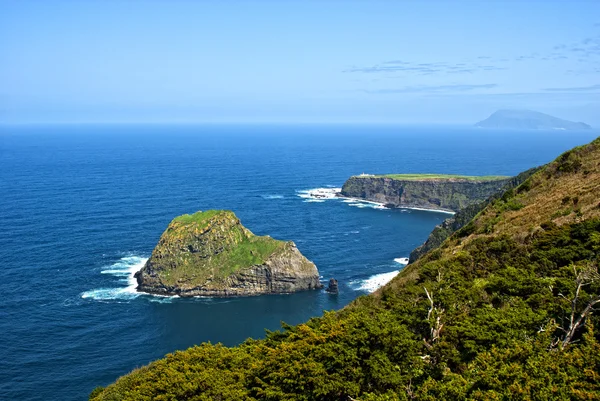 Acores, north coast flores Adası — Stok fotoğraf