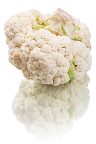 Cauliflower on white — Stock Photo, Image