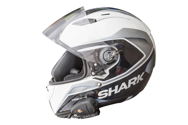 オートバイのヘルメットのビジョン-r — ストック写真