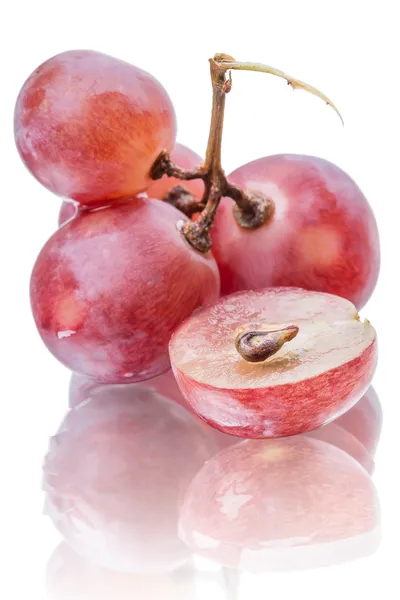 Red grapes close-up — Stock Photo, Image