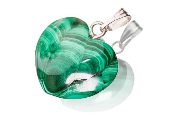 Malachite Pendant — Stock Photo, Image