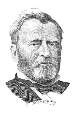 Ulysses S. Grant portrait clipart