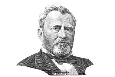 ulysses s. grant, gravür