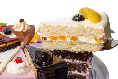 Kürek kemiği üzerinde meyve ile çok kolay