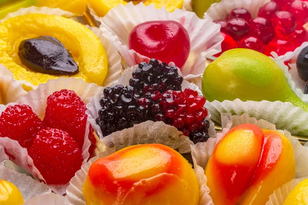 Bakgrund av frukt marmelad — Stockfoto