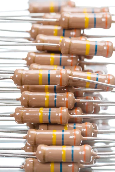 Background of resistors — Stock Photo, Image