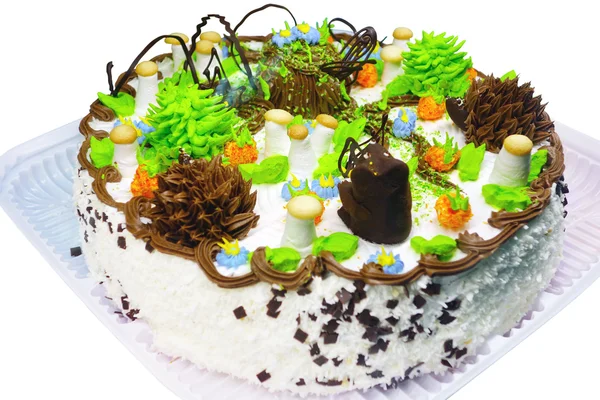 Cake forest glade — Stock Photo, Image