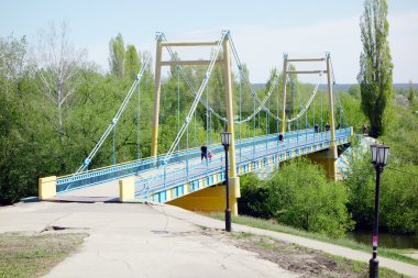 Nehrin Üzerinde Yaya Köprüsü